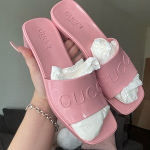 Gucci Rubber Slide Sandal